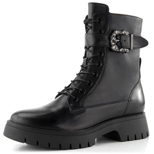 Regarde šněrovací kotník Leticia-08 black