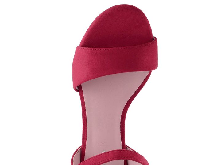 Tamaris sandály na podpatku red 1-28028-42