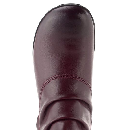 Josef Seibel řasený kotník vínový 79724VL971