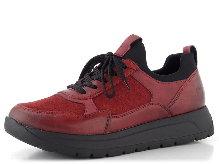 Remonte prozouvací polobotky červené D2V00-35