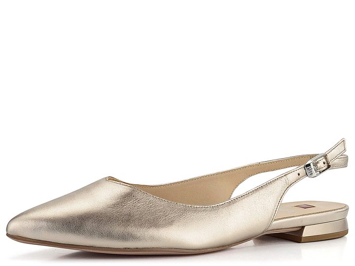 Högl luxusné metalické baleríny s voľnou pätou Lightbro 7-100111