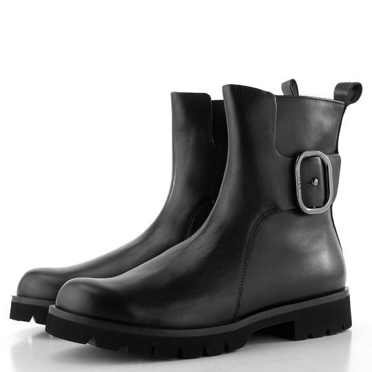 Högl zipový kotník černý 0-101553-0100