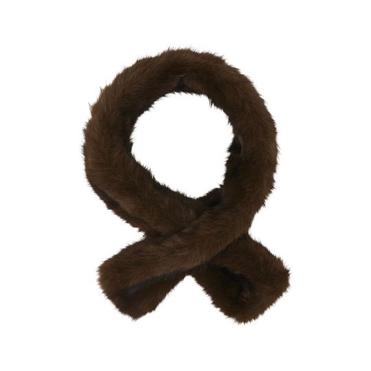Loevenich šál z umělé kožešiny chocolate 676053-870
