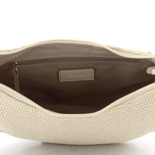 Gabor kabelka s vyměnitelnými popruhy Ophelio cross bag M off white 012653