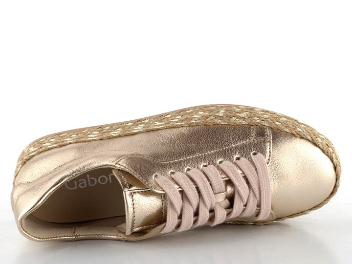 Gabor metalické tenisky Puder 63.270.62