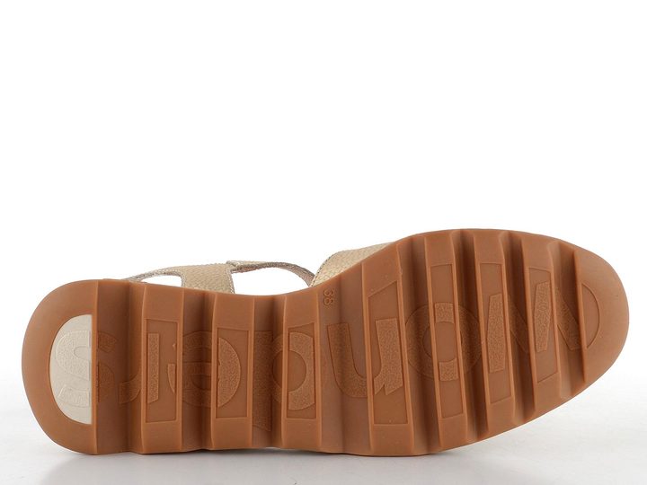 Wonders sandále s plnou špičkou Platino C-7601