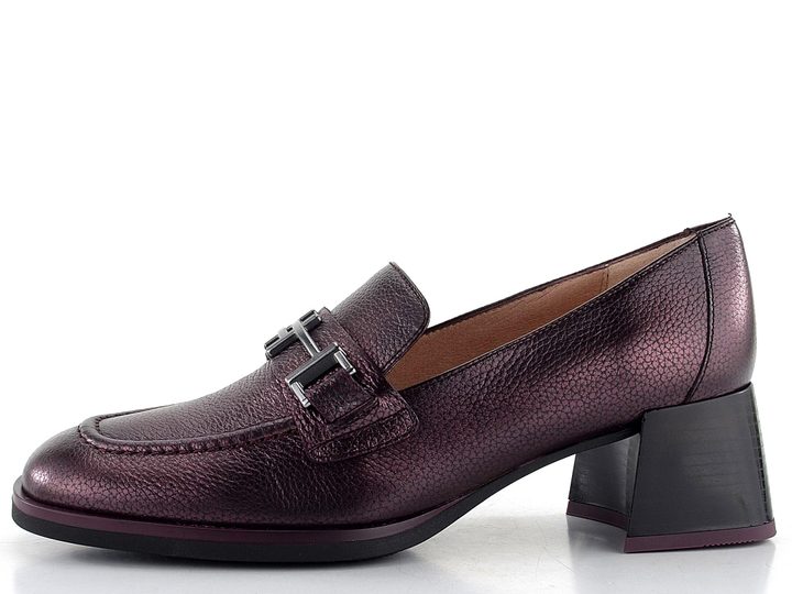 Hispanitas metalické polobotky na podpatku rioja Milan HI243590