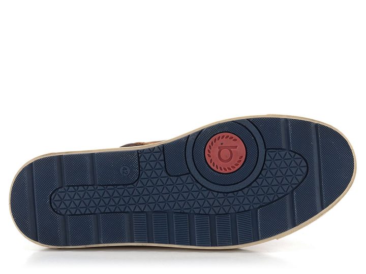 Bugatti vyteplený kotník sneakers cognac 321-A5G30-1000