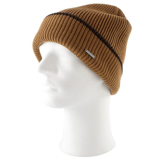 Bugatti oboustranná pánská pletená čepice tmavě hnědá/světle hnědá 629313-870