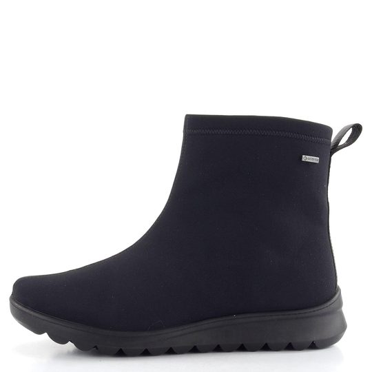 Ara širší textilní kotník s membránou Toronto Schwarz 12-40412-01