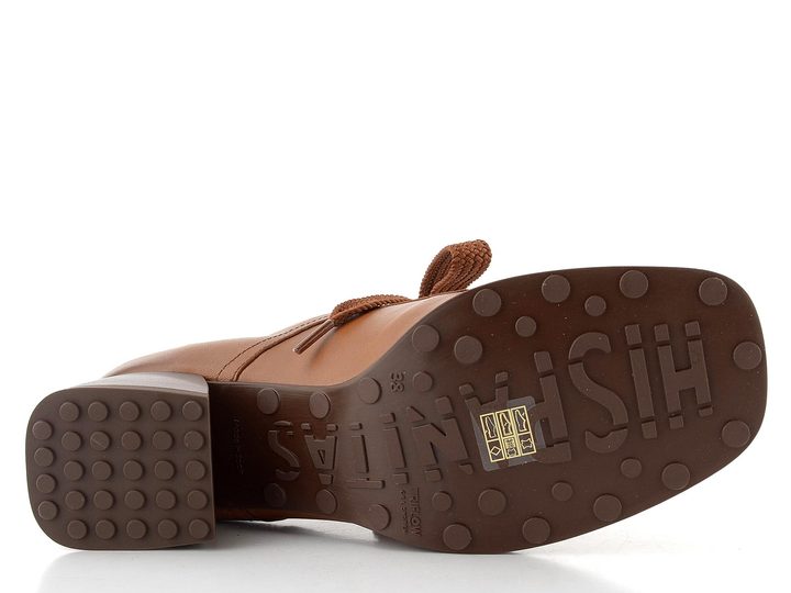 Hispanitas šněrovací polobotky na podpatku Marsella cuero HI254390