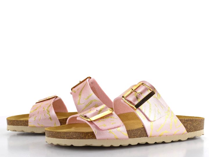 BIO Life pantofle fuzbetové růžové 2011.70 Pisa/817