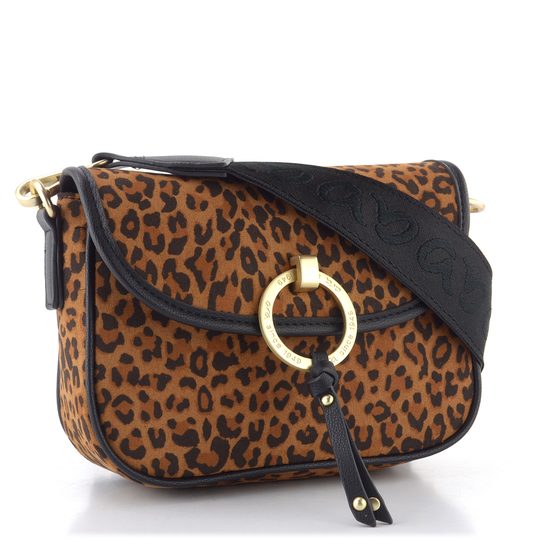 Ara kabelka s klopou Bella čierna so vzorom 16-21614-93