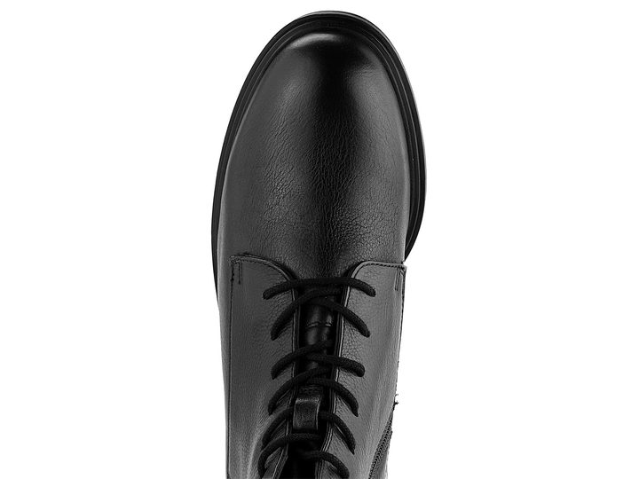 Ara šnurovacia členková obuv na podpätku Parker Black 12-26113-01