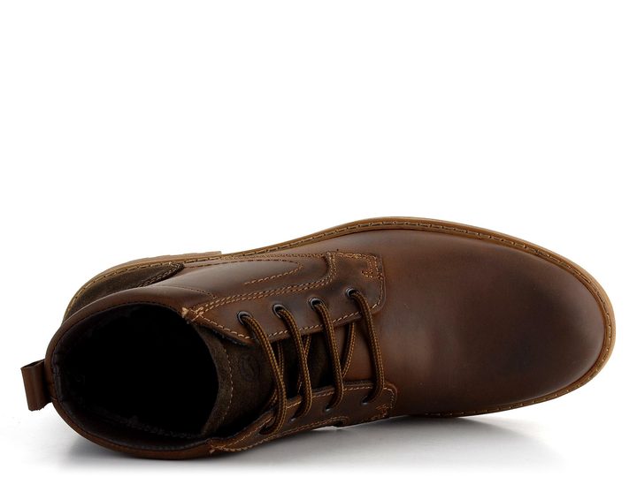 Ara pánský kožený kotník hnědý Frederik Marrone/Caffee 11-24711-44