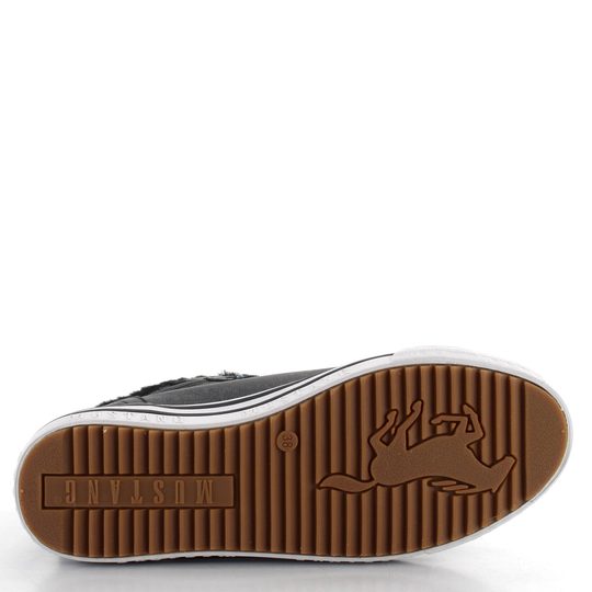 Mustang teniskový kotník černý 1365-603-009