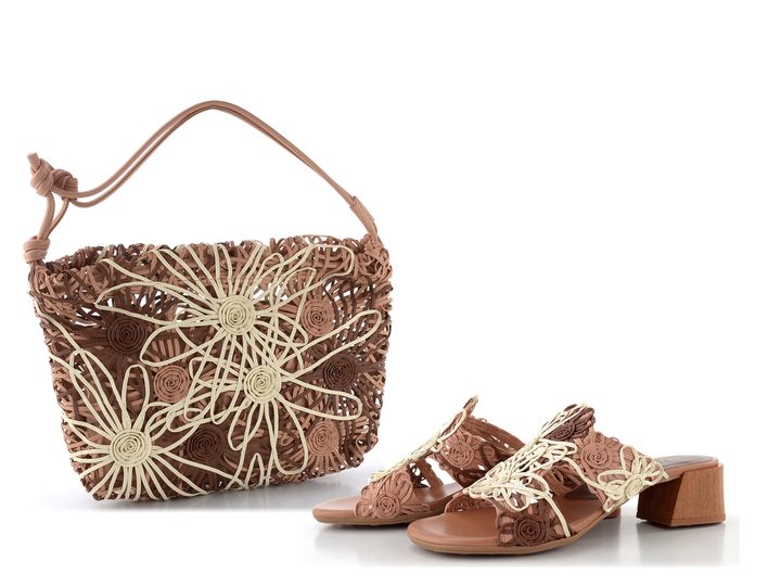 Hispanitas prošívaná kabelka naturales BV264729