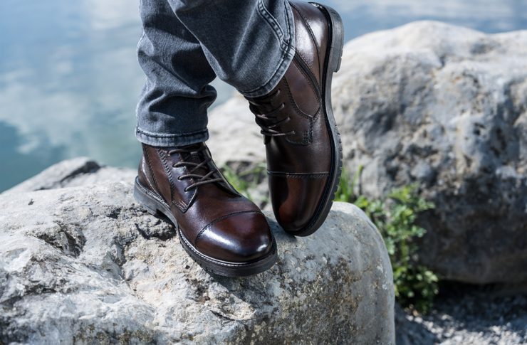 Bugatti pánska členková obuv hnedá 331-8373A-4100