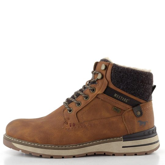 Mustang pánský šněrovací kotník cognac 15M0011001