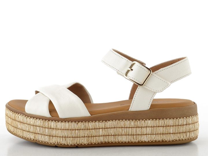 Gabor sandály na platformě světlé latte 84.563.20