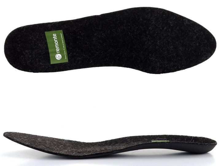 Remonte černé hladké kozačky D8391-00