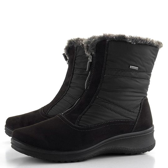 Ara kotník s předním zipem a membránou Schwarz München 12-48530-05