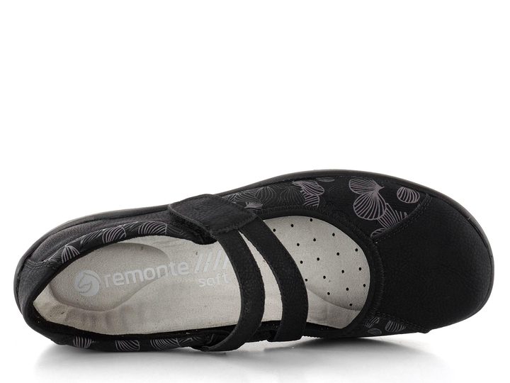 Remonte strečové baleríny s nártovým páskem R3510-03