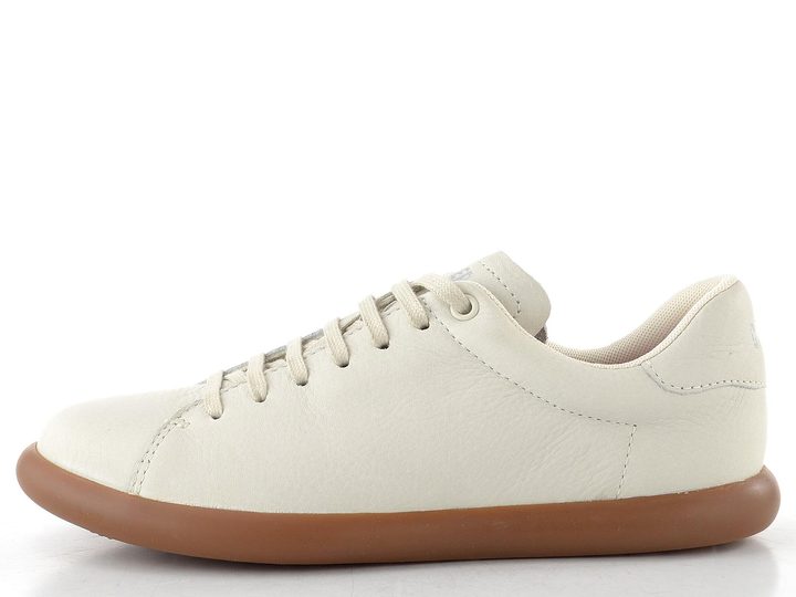 Camper šněrovací polobotky Pelotas white natural K201819-003