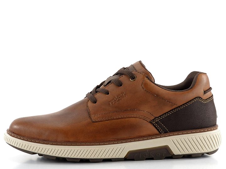 Rieker pánské šněrovací polobotky hnědé B3313-24