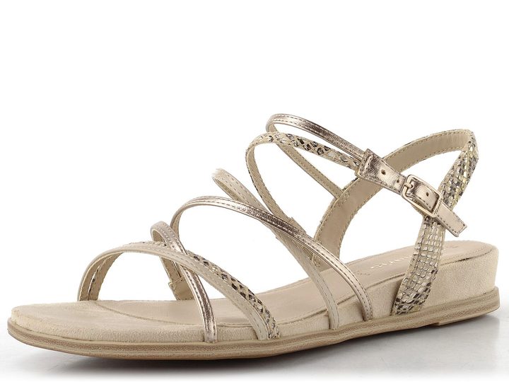 Tamaris páskové sandály nude combi 1-28103-42