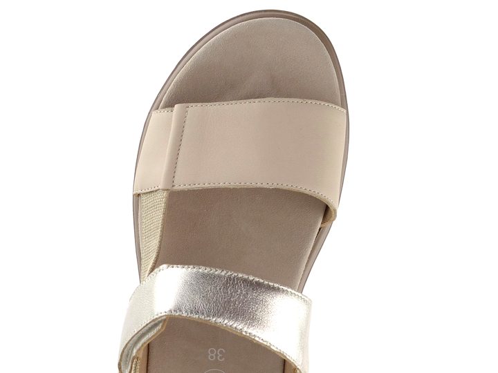 Ara dámské sandály Lucca Marmor/Sand/Platin 12-20204-05