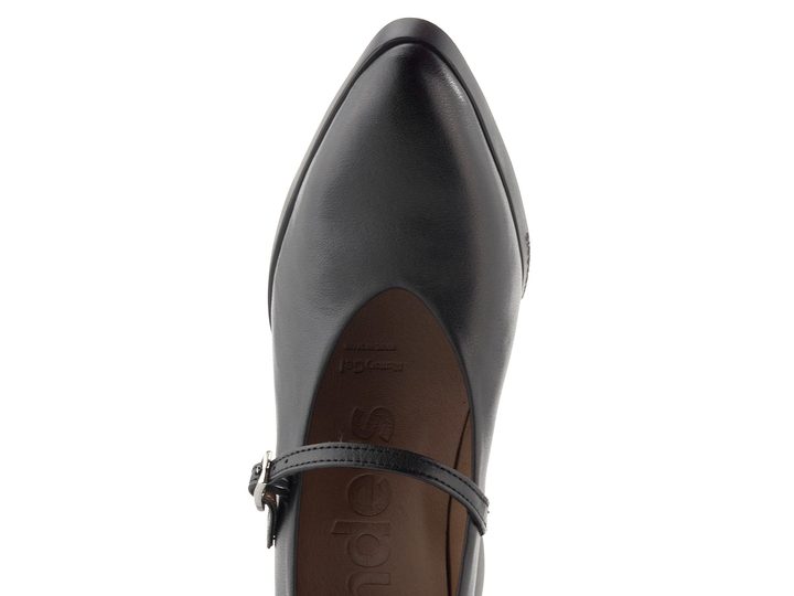 Wonders lodičky s nártovým páskem negro L-1603