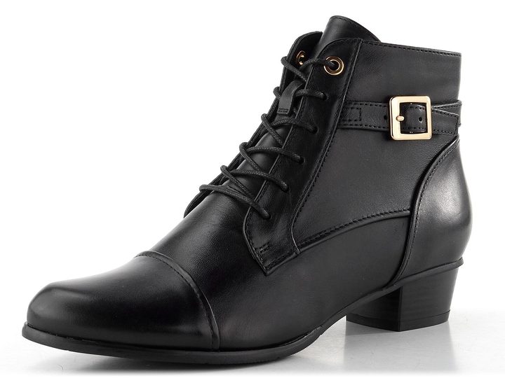 Regarde šněrovací kotník Stefany-397 black