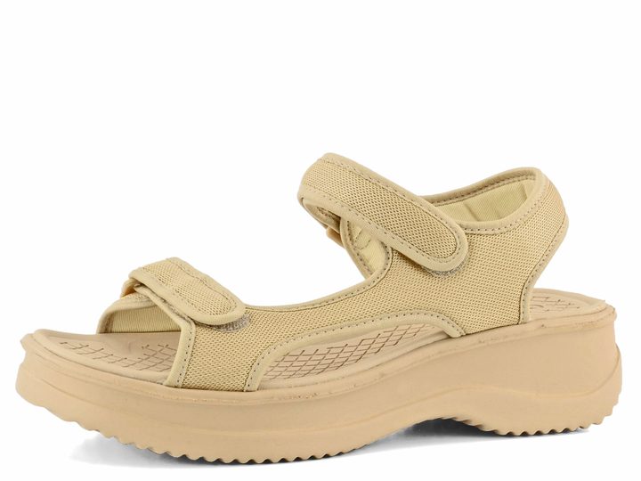 Azaleia sandály s lištou Beige 320-323