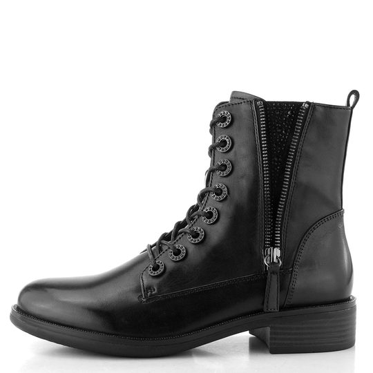 Regarde šněrovací kotník se zipem Roxana-49 black