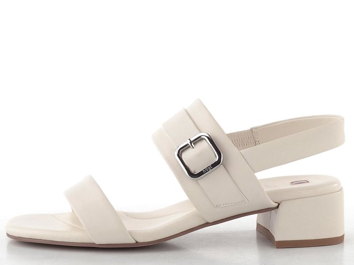 Högl luxusní sandály na podpatku creme 1-102610-1200