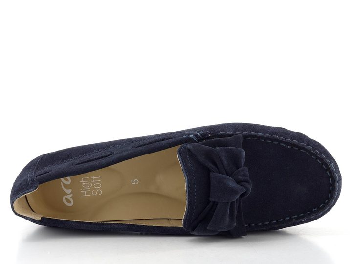 Ara dámské mokasíny New Port blau 12-27706-02