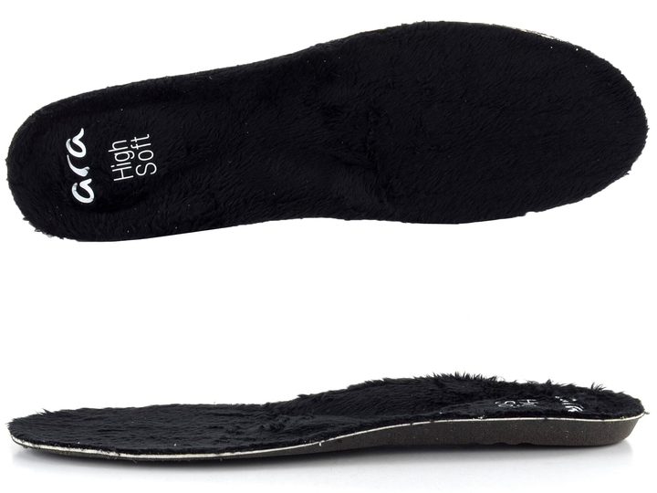 Ara širší kotník lakovaný Manchester Schwarz 12-59104-01