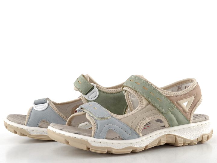 Rieker barevné sportovní sandály 68866-94