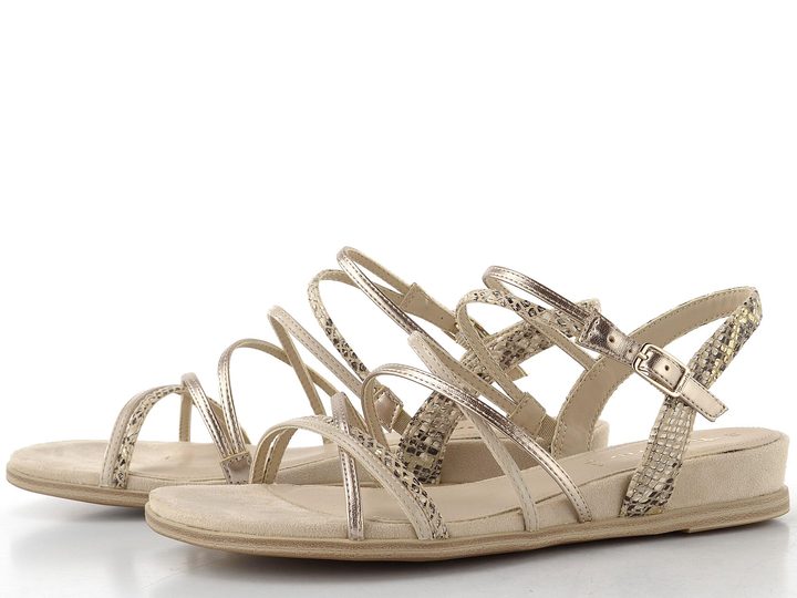 Tamaris páskové sandály nude combi 1-28103-42