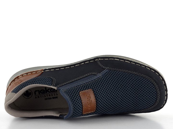 Rieker pánské nazouvací polobotky s pružinami 03053-14