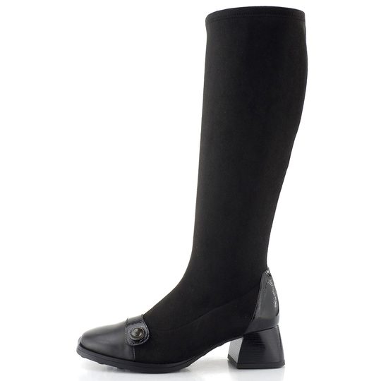 Hispanitas čižmy s pružným lýtkom Marsella black HI254308