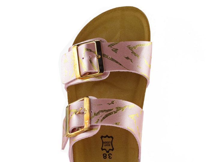 BIO Life pantofle fuzbetové růžové 2011.70 Pisa/817