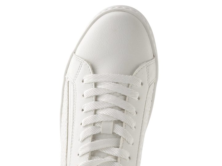 Tamaris tenisky na platformě white/rosegold 1-23313-41