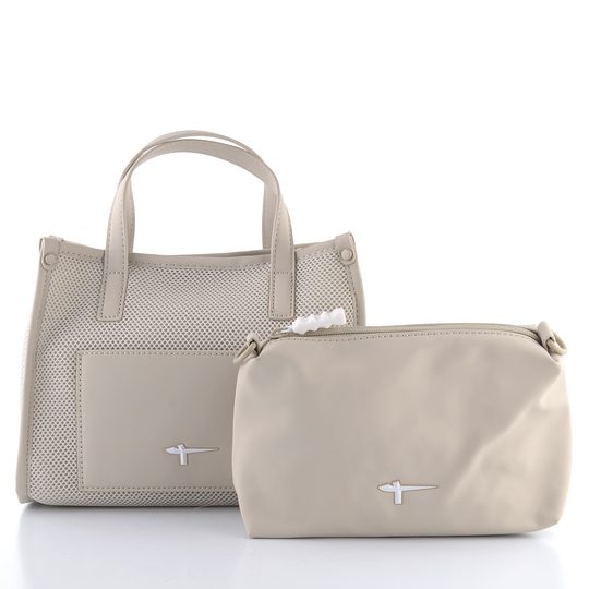 Tamaris shopper kabelka s etují Florentina beige 33761