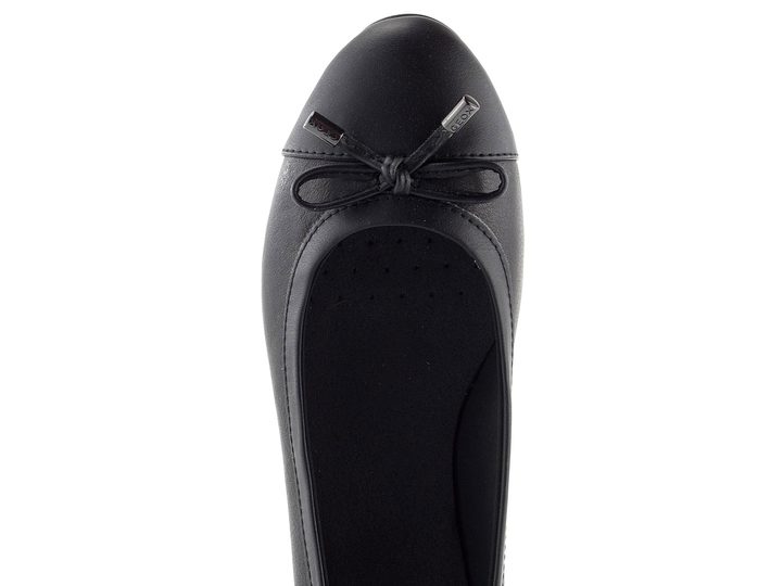 Geox balerínky s mašličkou black Charlene D16Y7C08554C9999