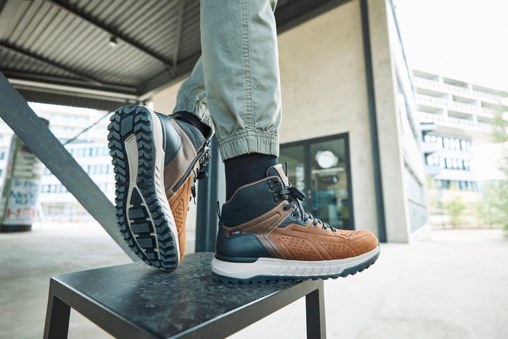 Rieker Revolution pánský šněrovací kotník hnědý U0161-22