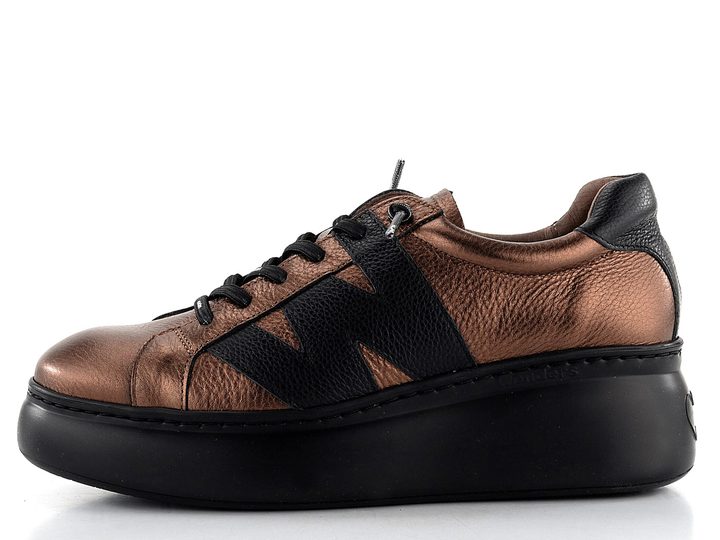 Wonders dámské tenisky na platformě Oro/Negro A-2660