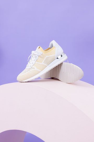 Remonte úpletové tenisky žltá/biela R2538-68