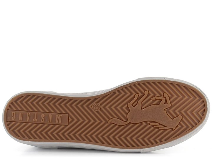 Mustang tenisky bez tkaniček Hellgrau 1376-402-022